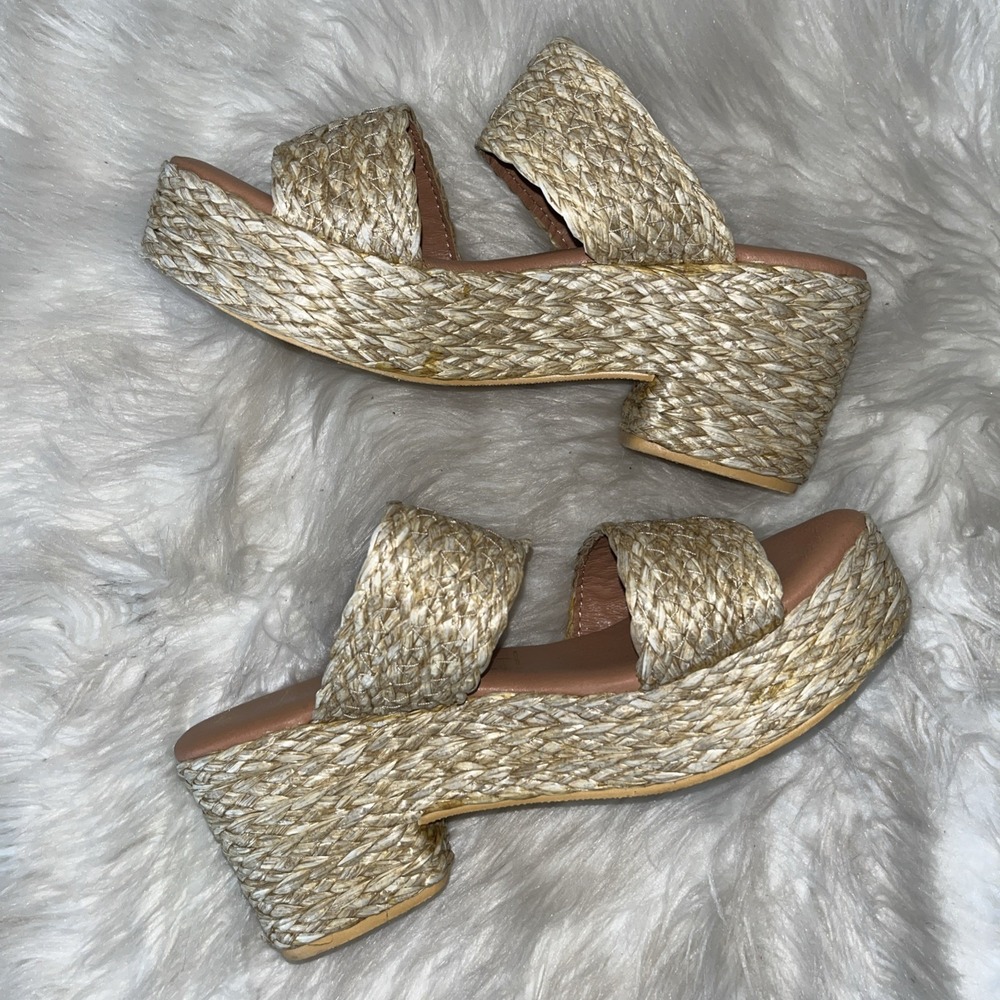 Matisse Ocean Ave Vegan Slide On Platform Sandals Women‎ Size 8M - Picture 11 of 15